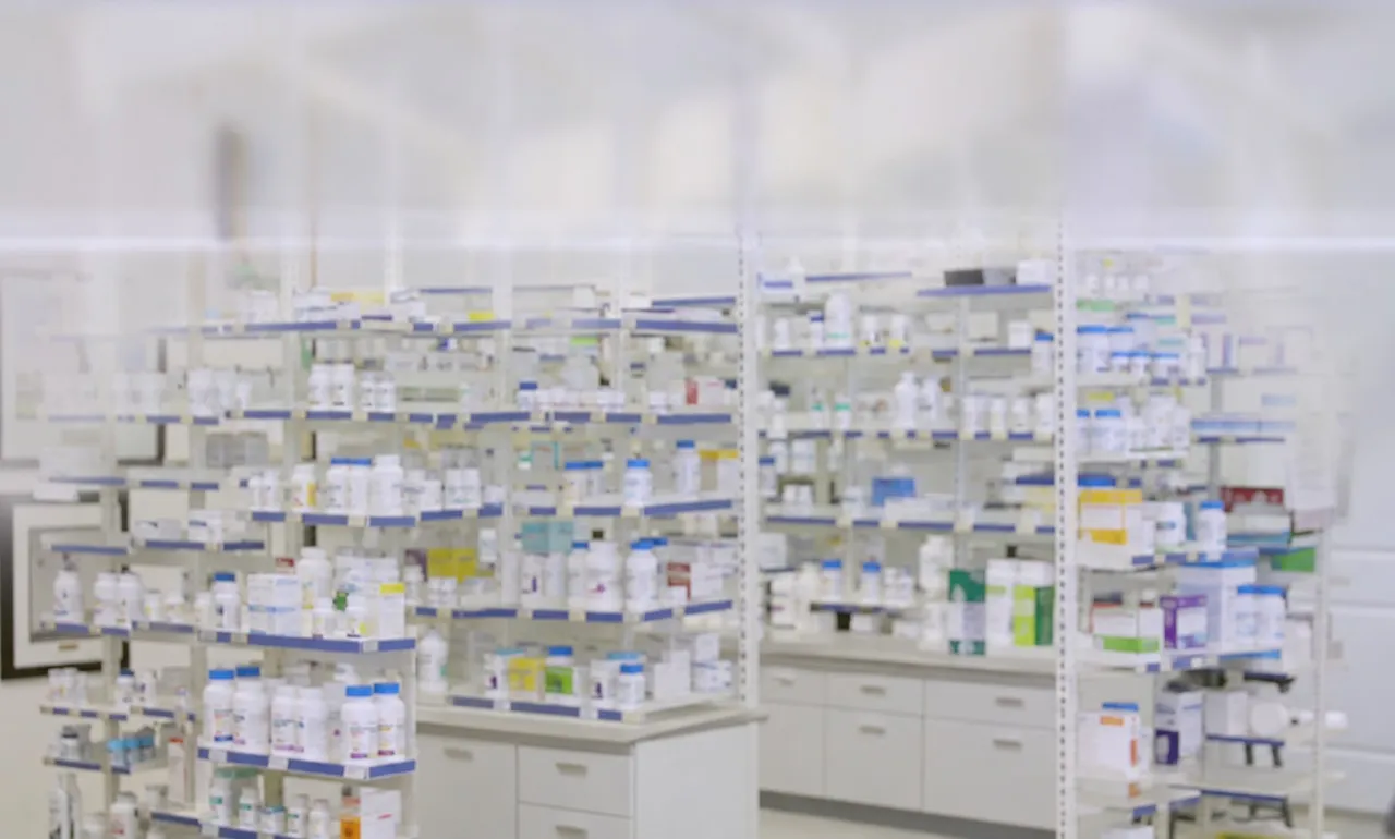 TRx Pharmacy Interior — Cape Coral Medication shelving and counters inside TRx Pharmacy in Cape Coral