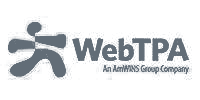 WebTPA Insurance logo; contact TRx Pharmacy to confirm plan eligibility